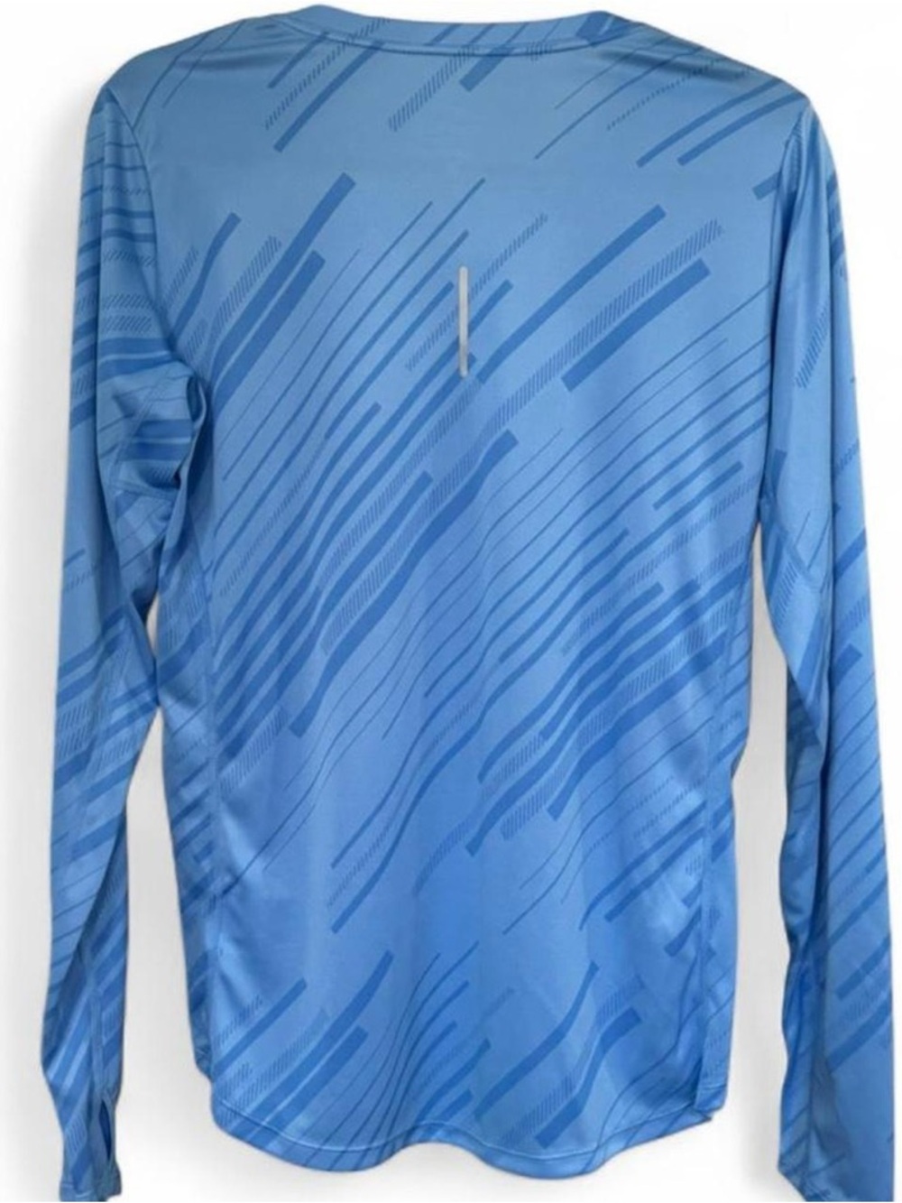 💙 Nike Running Dri-Fit Long Sleeve Top Blue | L | Like New - Picture 2 of 5